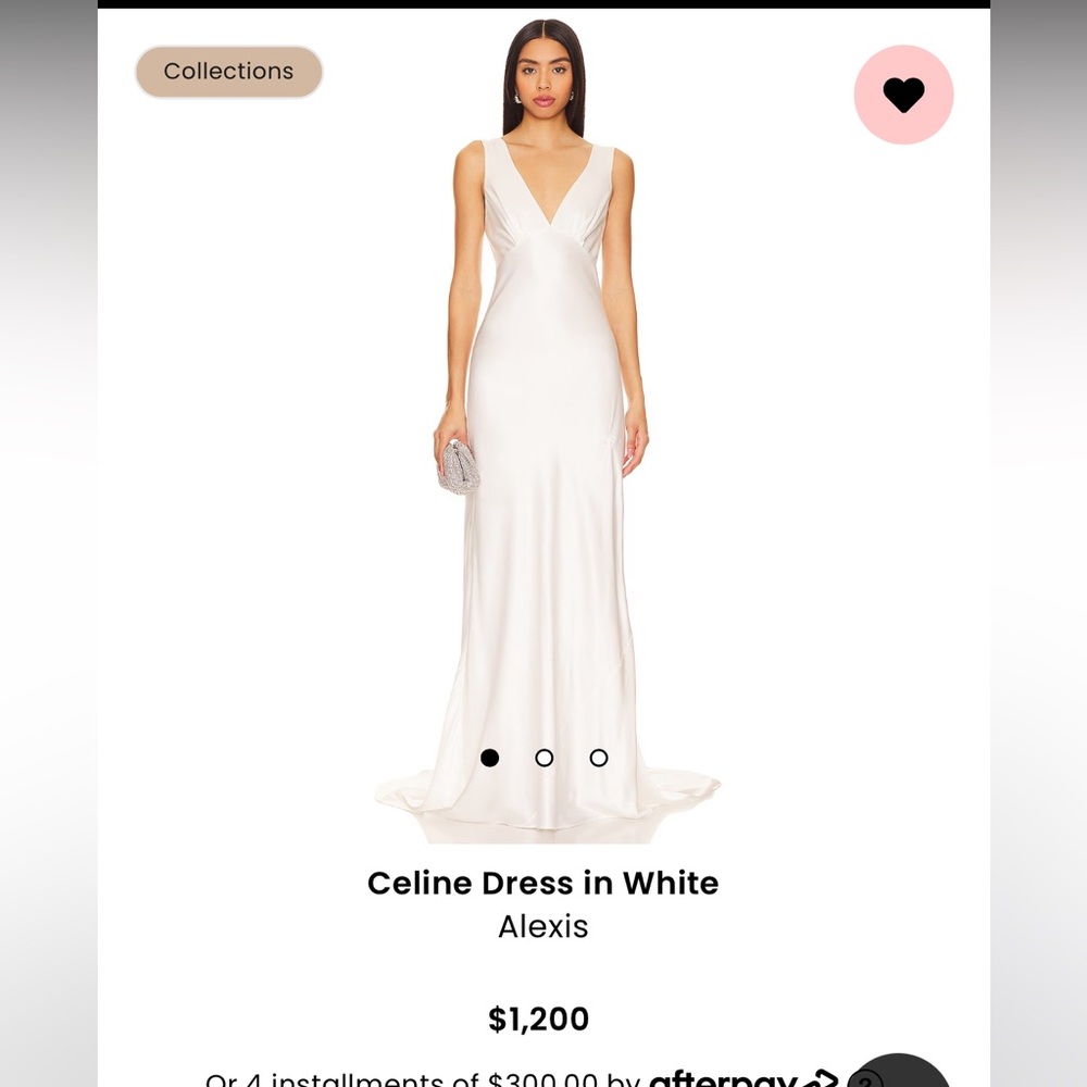 Alexis Celine Dress in White
